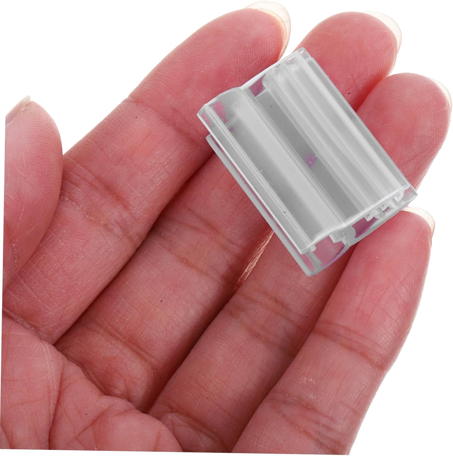 DOITOOL 60Pcs Retail Gripper Clips Wall Grid Accessories for Display Minimalist Design for Price Tags Information Cards and More for Retail Settings