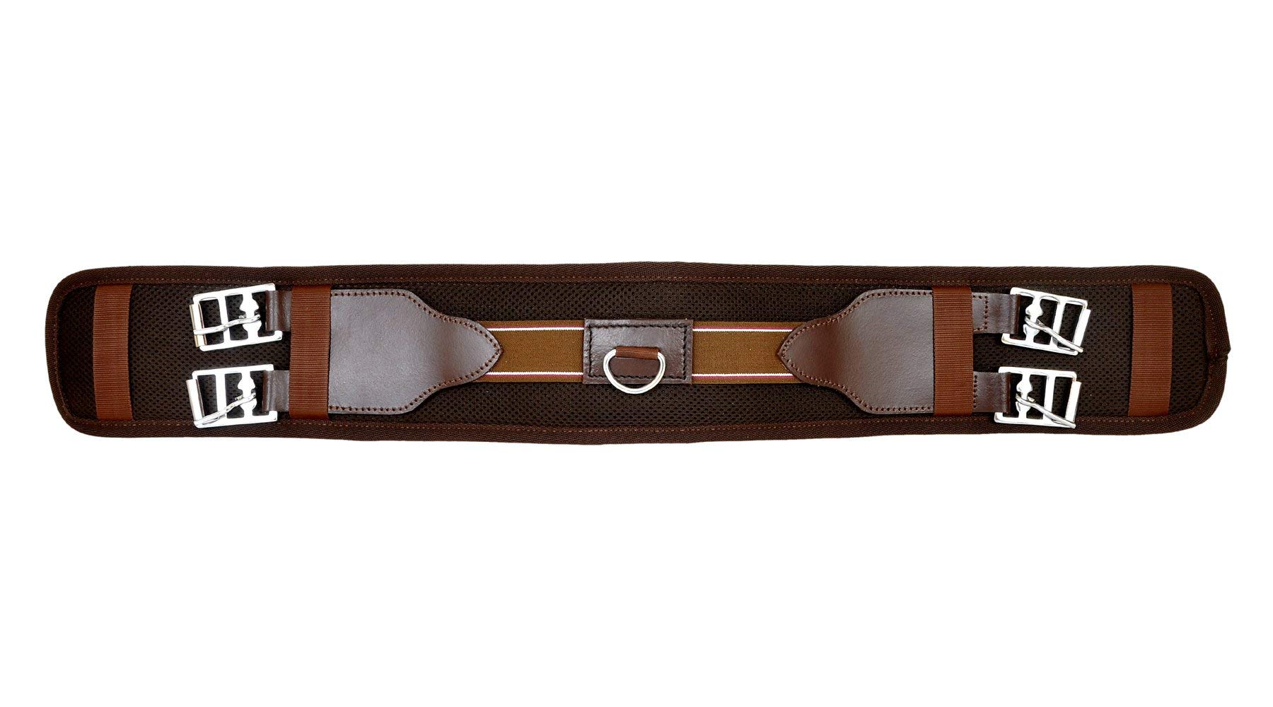 EU Equestrian Universe Freemax Selles de cheval synthétiques sans arbres, sangle assortie et sangles en cuir