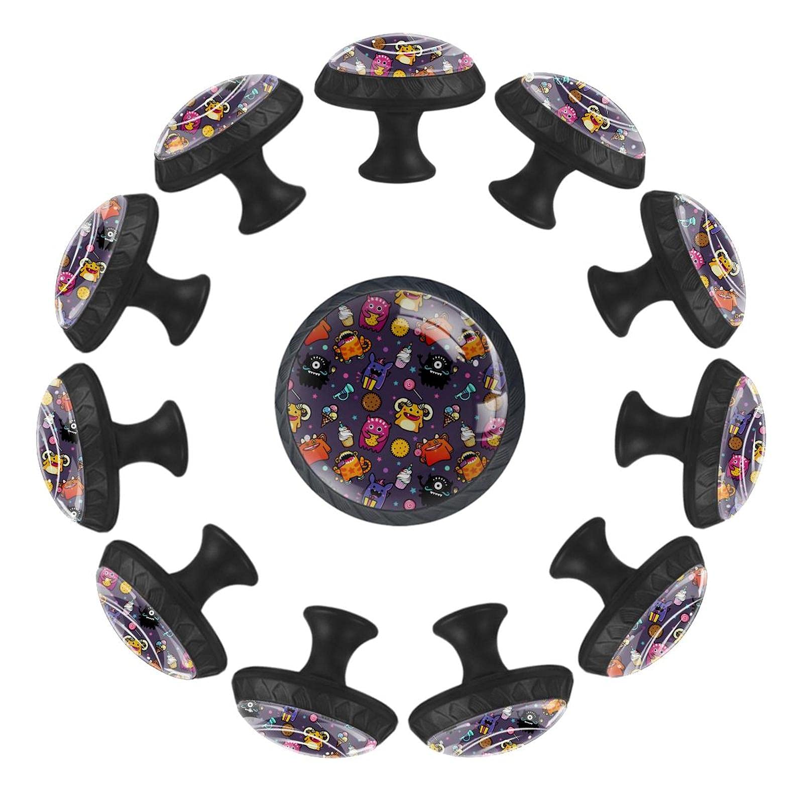 Boutons de tiroir monstres lot de 12 pour créer une chambre pleine de vie