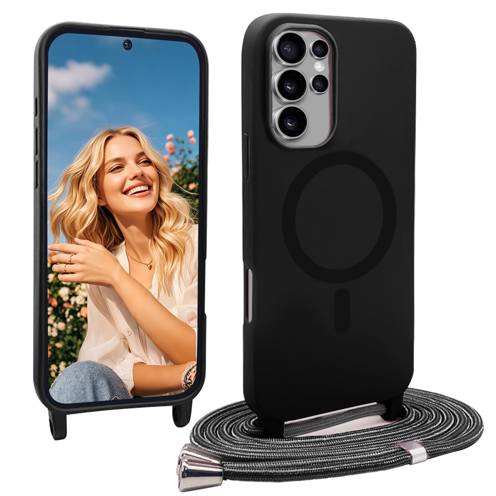 Jeelar ESONG Handykette hülle für Google Pixel 9/9 Pro mit B