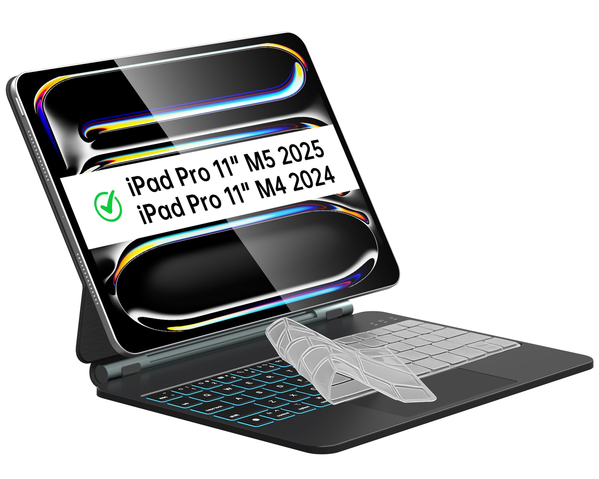 Amazon.com: Otuoor iPad Pro 11-inch Case with Keyboard (M5 2025/M4