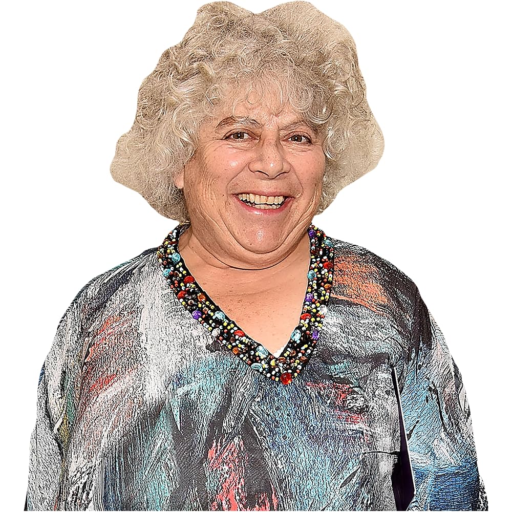 Celebrity Cutouts Lifelike Miriam Margolyes (Dress) Half Body Buddy Cutout