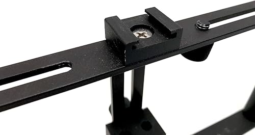 Miniatura 2 de Glide Gear DM100 Soporte de adaptador de teléfono inteligente profesional de metal para iPhone Soporte de adaptador de teleprompter de video Shooter