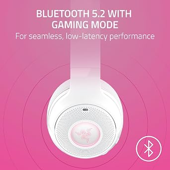 Razer Kraken Kitty V2 BT Wireless RGB Headset, White