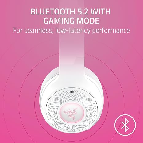 Razer Kraken Kitty V2 BT Wireless RGB Headset, White