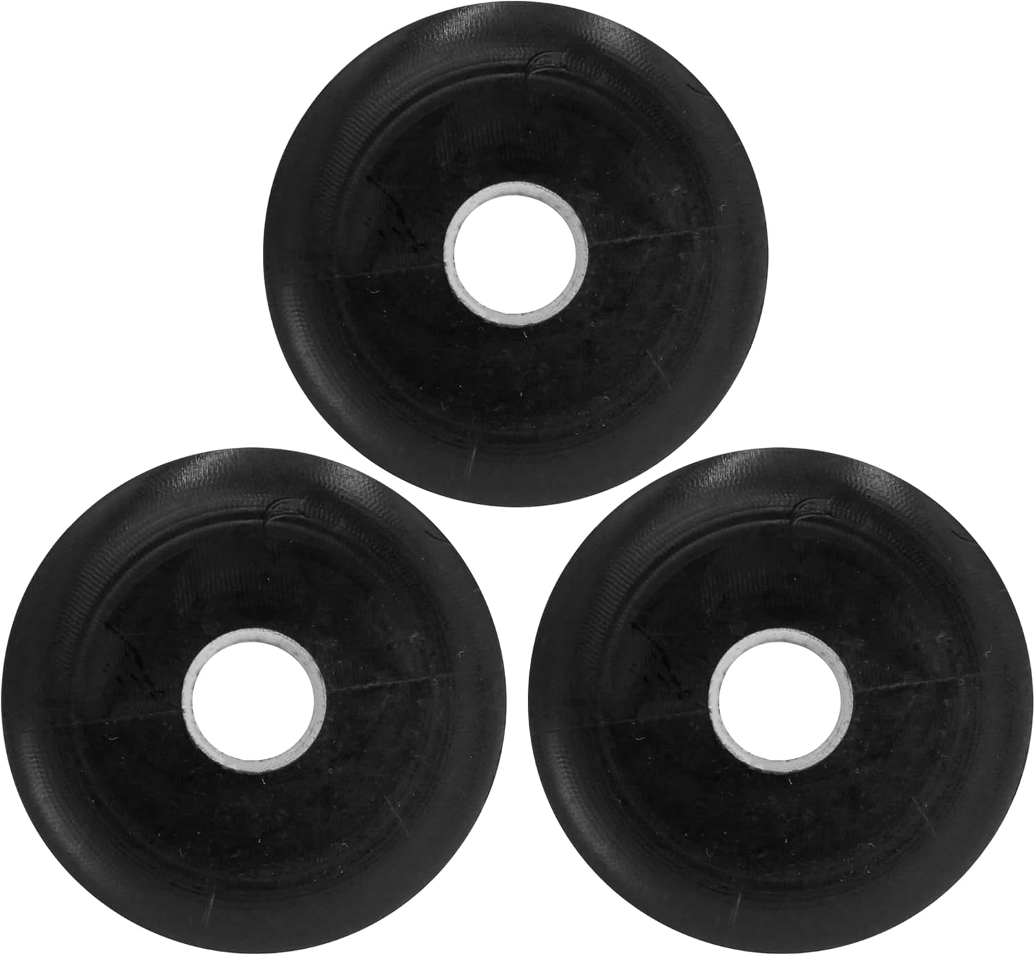 Diagram showing the dimensions of a single Caltric deck roller: 6.79 inches (172.5 mm) in length, 0.71 inches (18.1 mm) inner diameter, and 2.53 inches (64.3 mm) outer diameter.