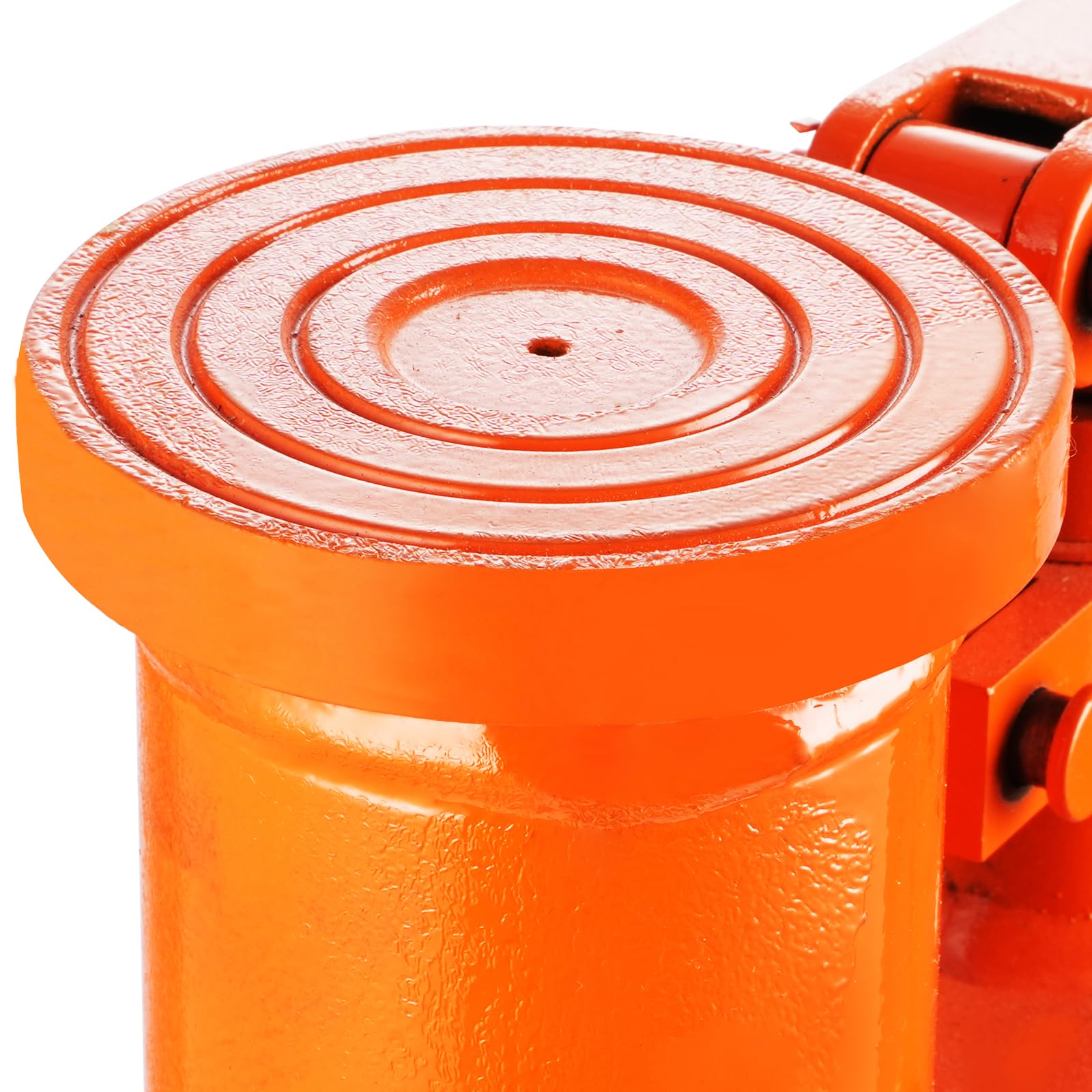 VEVOR Cric à Patte 5 T à la Patte, Cric Hydraulique pour Machines Capacité de Levage 10 T en Haut, Hauteur de la Patte 25-230 mm, Hauteur du Dessus 370-570 mm, pour Levage des Machines, Industrie