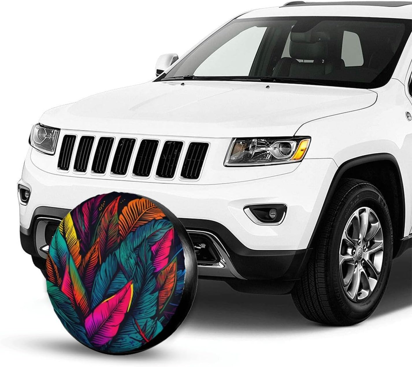 Spare Tire Cover 15 Inch Dust-Proof Sun Protection Wheel Protectors image 2