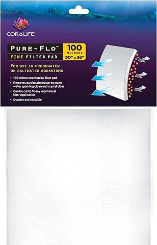Miniatura 3 de Coralife Pure-Flo Almohadillas de filtro fino 100mc 36 X 30 pulgadas