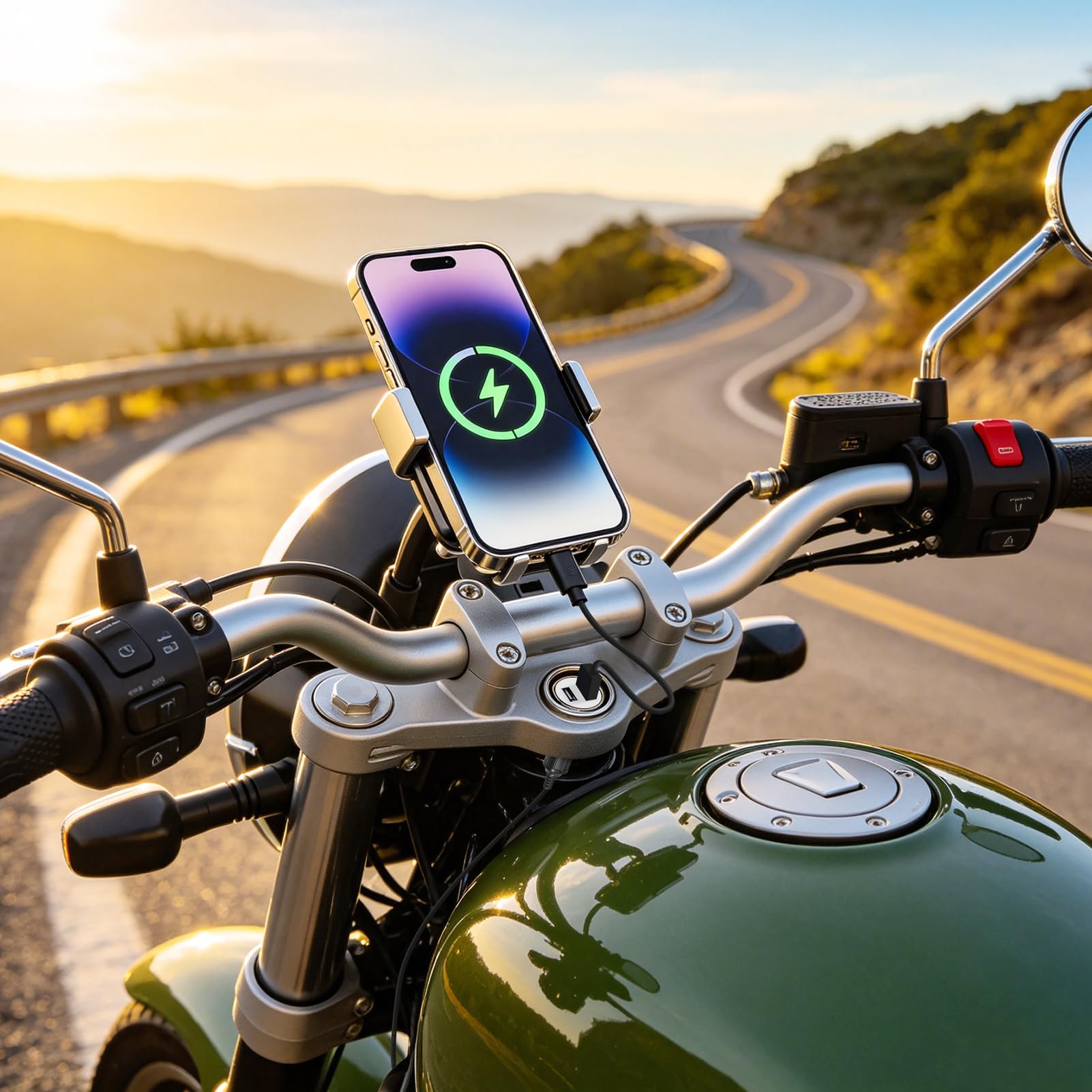 Chargeur de batterie pour moto BMW pour câble de connexion SAE, idéal pour les solutions de charge et de chauffage d'appareils