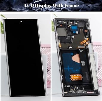 SRJTEK OLED for Samsung Galaxy Note 20 5G/4G Screen Replacement with Frame & Fingerprint, Compatible with SM-N981U SM-N980F Only (6.7, Not for Note 20 Ultra)