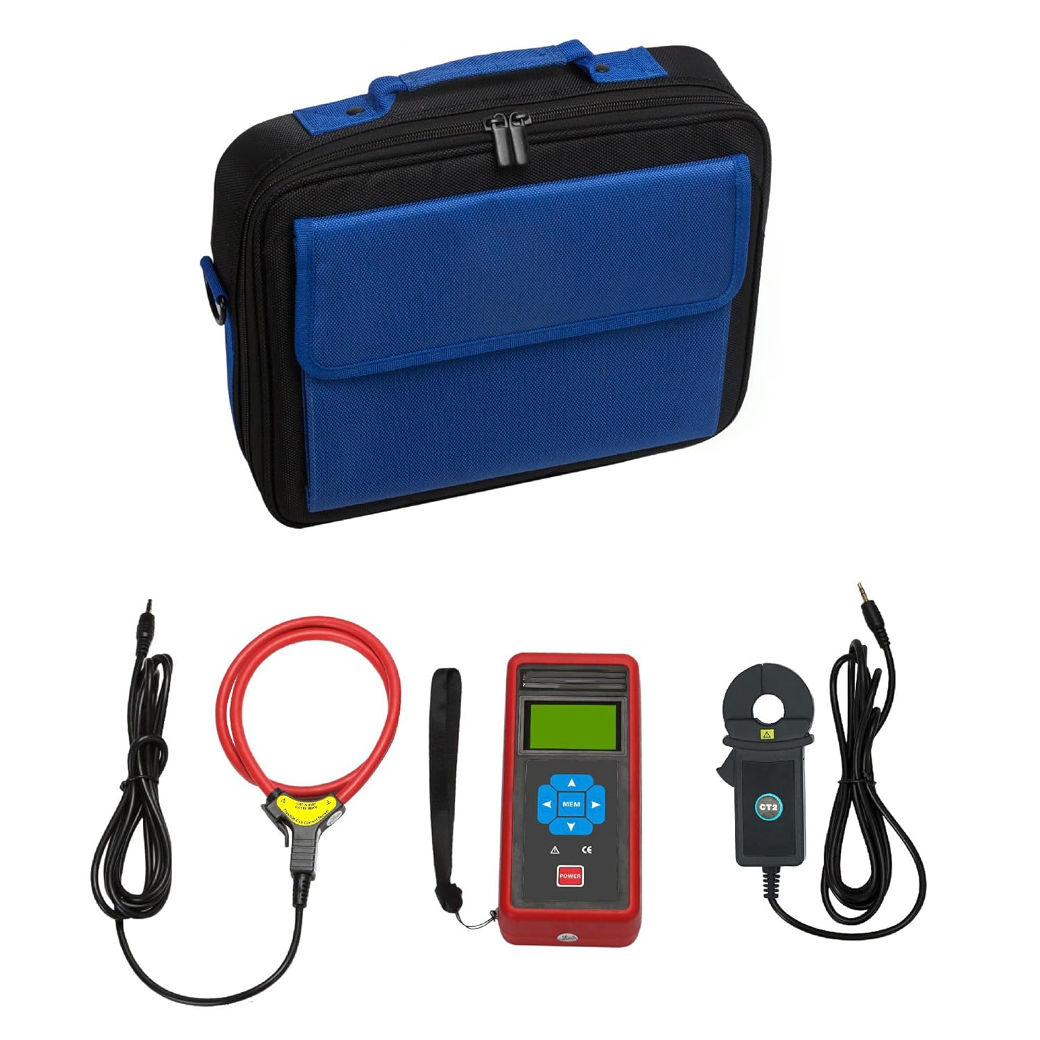 Low Voltage Transformation Ratio Tester Low Voltage CT Turn Ratio Meter with Primary Current Clamp 0.00A～3000A Secondary Current 0.00mA～5A Variable Ratio 1～9999 Angle Difference Range 0～360°