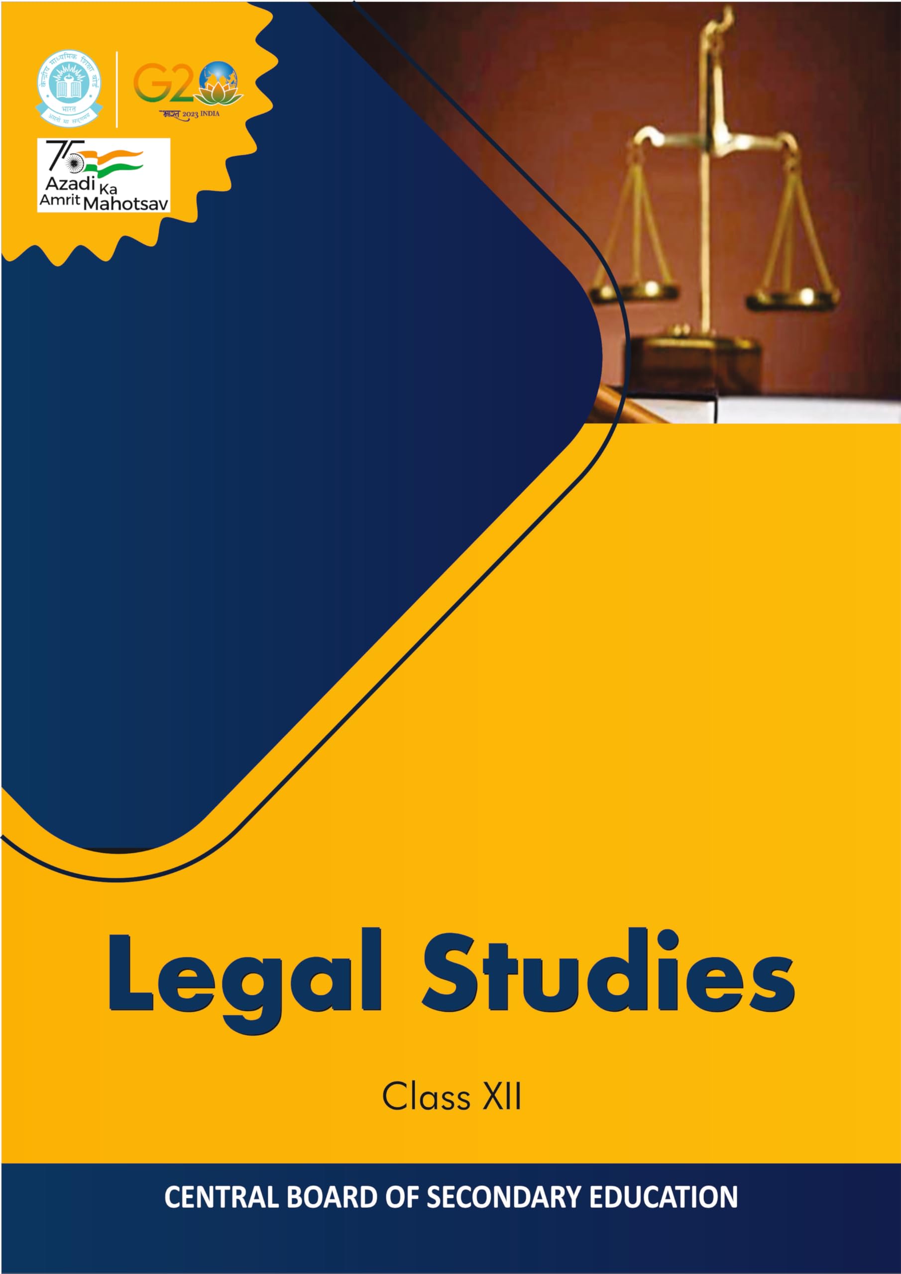 Legal Studies Cbse Book Class 12 As Per Latest Syllabus In Multicolour Print 2025 Edition