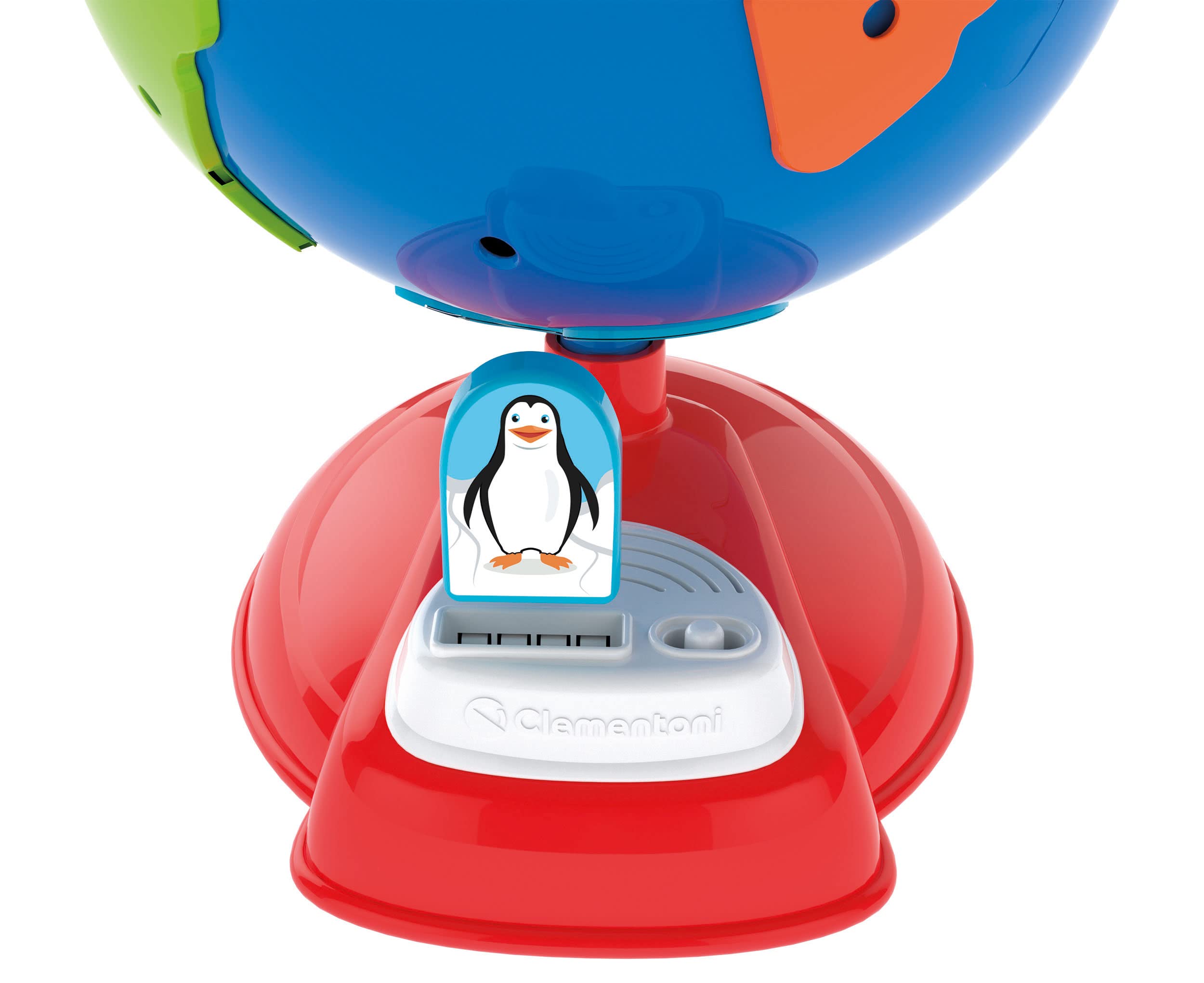 Clementoni Sapientino - Il Mio Primo Mappamondo, Gioco Interattivo Educativo Parlante Bambini 3-6 Anni, per Scoprire Animali e Continenti, Made in Italy, Lingua Italiana, 17730