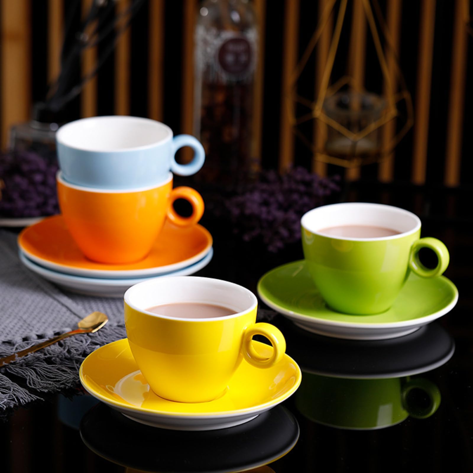 Tasse à café en céramique de couleur bonbon - Tasse à café et