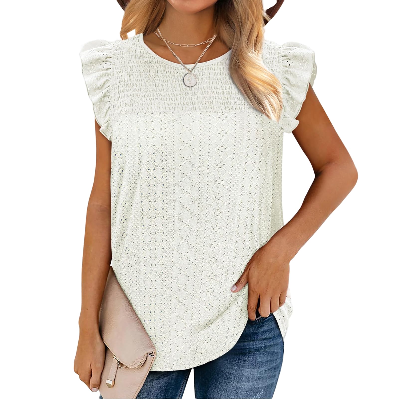 Aucckiz AUCCKIZ Damen-T-Shirts mit Langen Ärmeln, Schulterfrei, lässig, bauchfrei, Basic, schmale Passform, Y2K Slim Fit Top wit