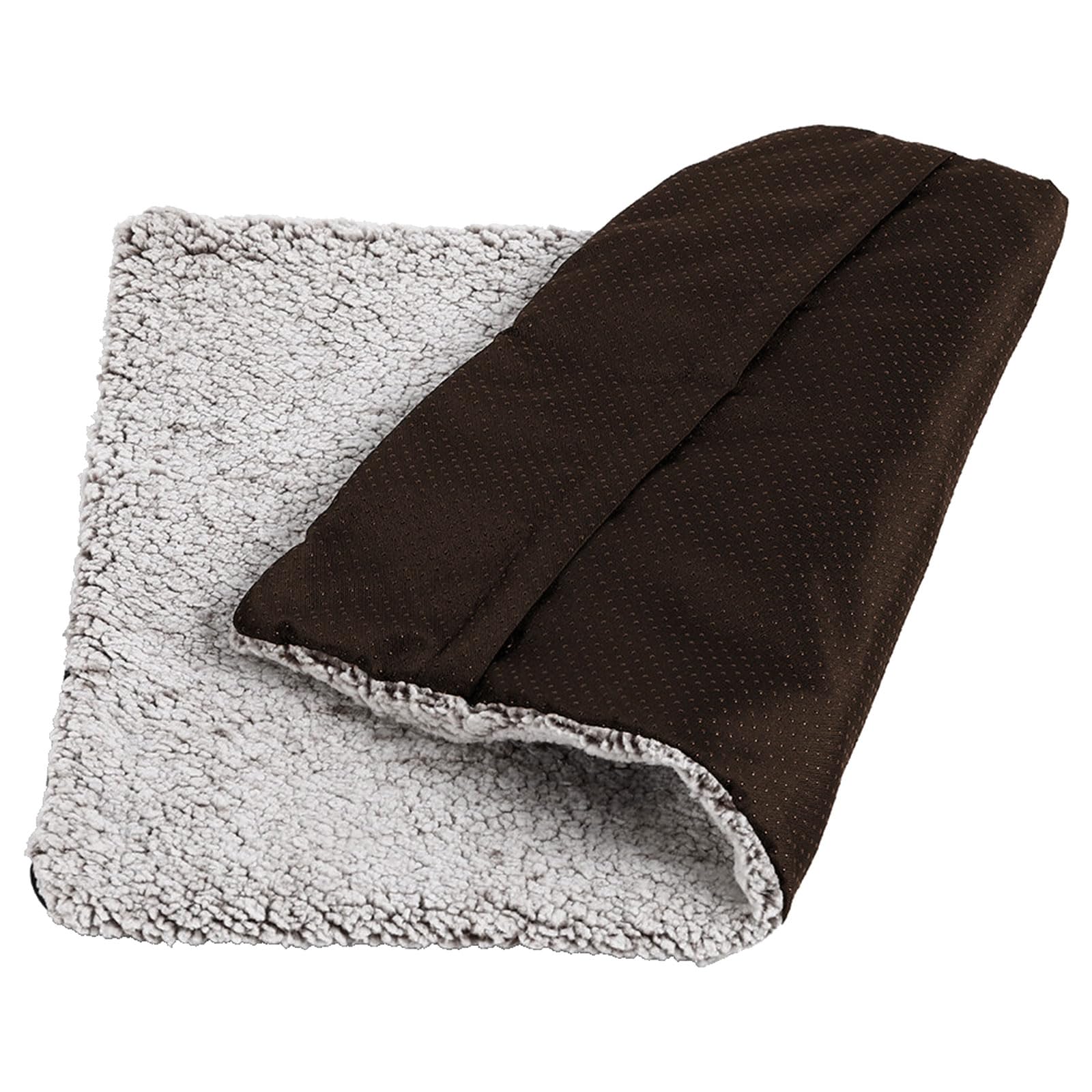 Tapis chauffant automatique pour chien et chat avec peluche isolante