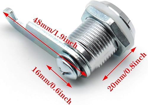 Miniatura 2 de 2 accesorios de repuesto para cerradura de caja de herramientas de LBTODH son adecuados para armarios de interruptores, cajas de distribución, caja