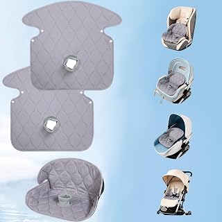 2 Stück Universal Kindersitz Protektor Pad für Töpfchen Training, Piddle Pad Autositzschutz, wasserdichte Kindersitzunterlage, Baby Autositzschoner für Bollerwagen Autositze
