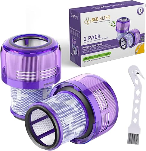 Filtro Dyson Outsize, paquete de 2 filtros True HEPA de reemplazo compatibles con Dyson Outsize, V11 Outsize, Outsize Origin, Outsize+, Absolute+,