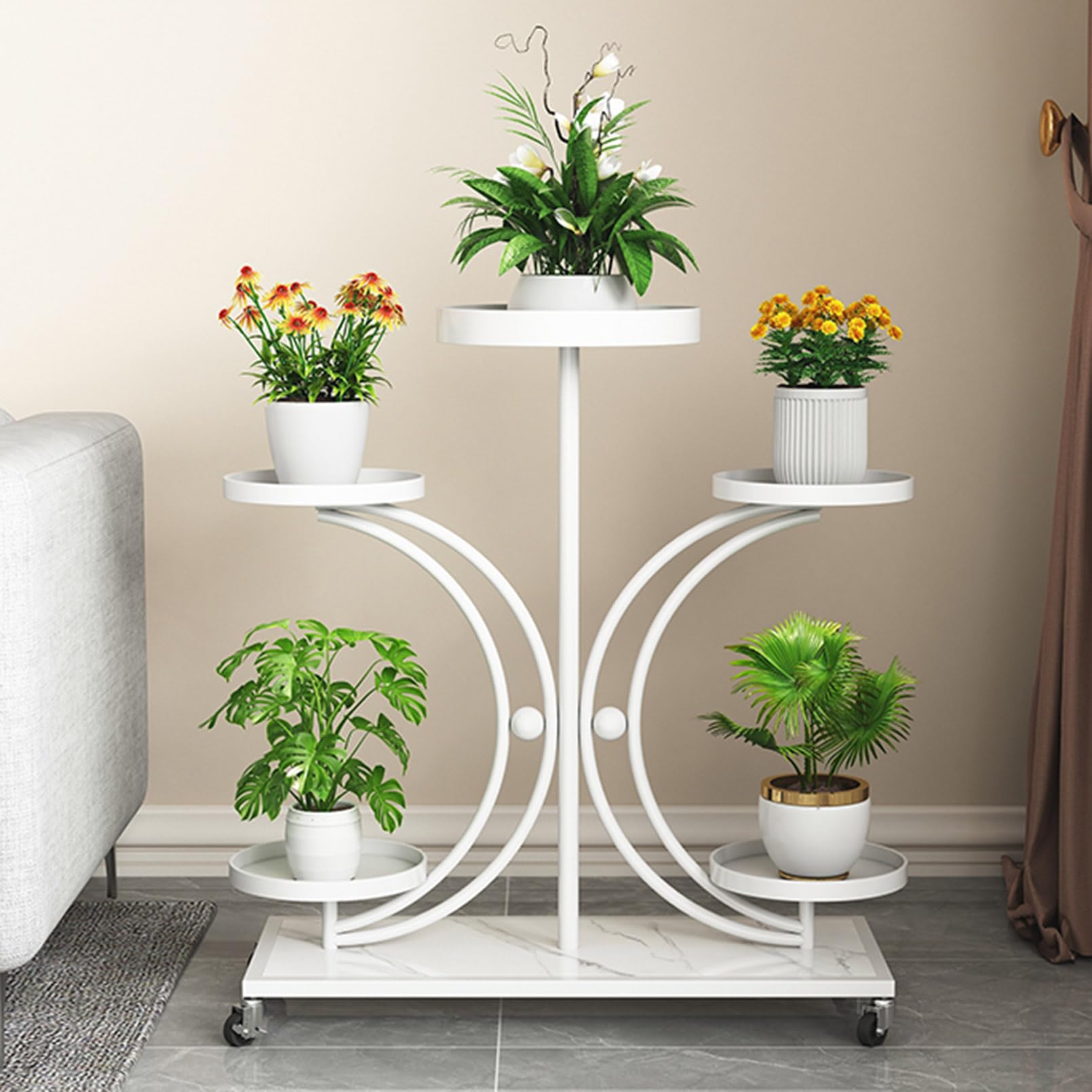 Étagère à fleurs balcon et terrasse pour créer un coin vert