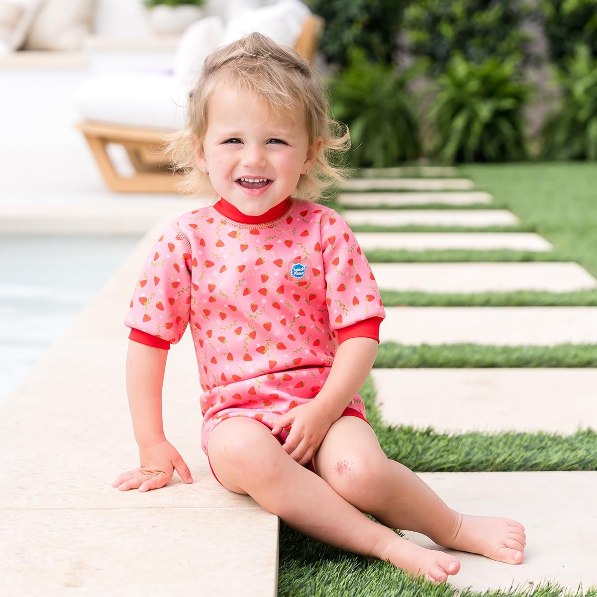 Splash About Happy Nappy Wetsuit, Swimsuit for Babies and Toddlers with Built-in Nappy — view 5