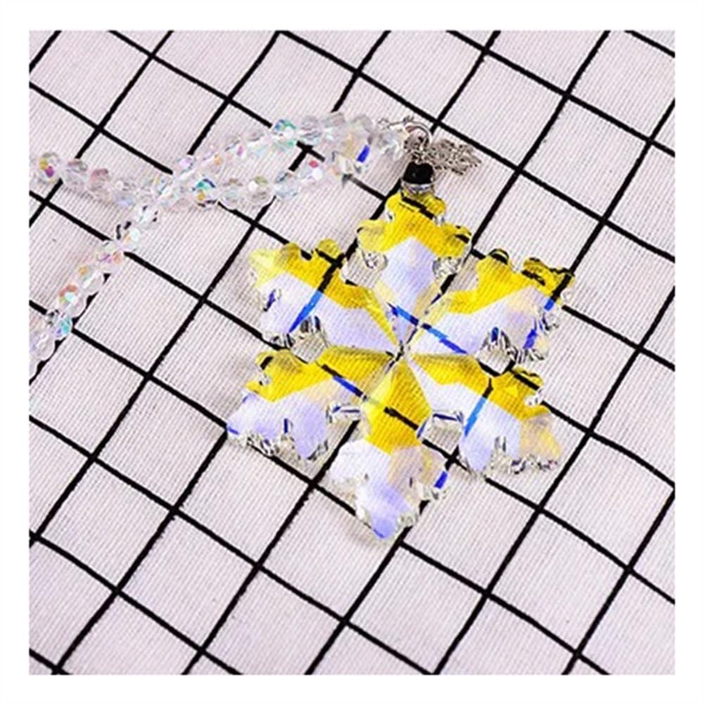 Hängekristalle Prismen 10 Stück 80 x 220 mm Funkelnde K9-Kristall-Kristallfenster for Hochzeitsfeier, Dekoration Hängekristalle Kristalle für Dekoration(Rainbow)