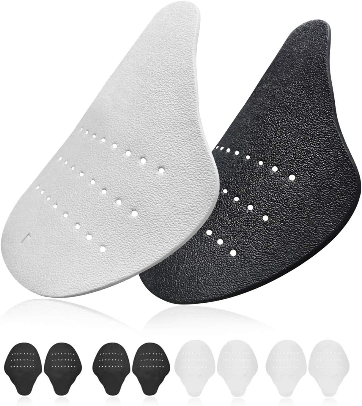 4 Pairs Anti-Wrinkle Shoes Creases Protector/Shoe Shields/Toebox Crease Preventers/Prevent Sport Shoes Crease Indentation - Soft Material Shoe Accessory