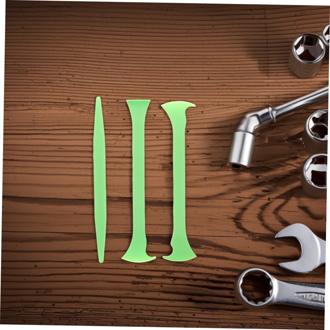 GLEAVI 3pcs Window Tint Tool Kit Automotive Tinting Tools for Vinyl Wraps Scrapers for Edge Filling and Change Film Removal