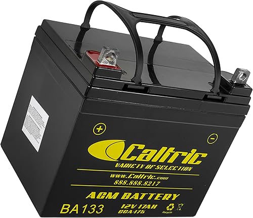 Miniatura 5 de Caltric Agm - Batería compatible con Yamaha Rhino 700 Yxr700 4X4 2008 2009 2010 2011 2012 2013