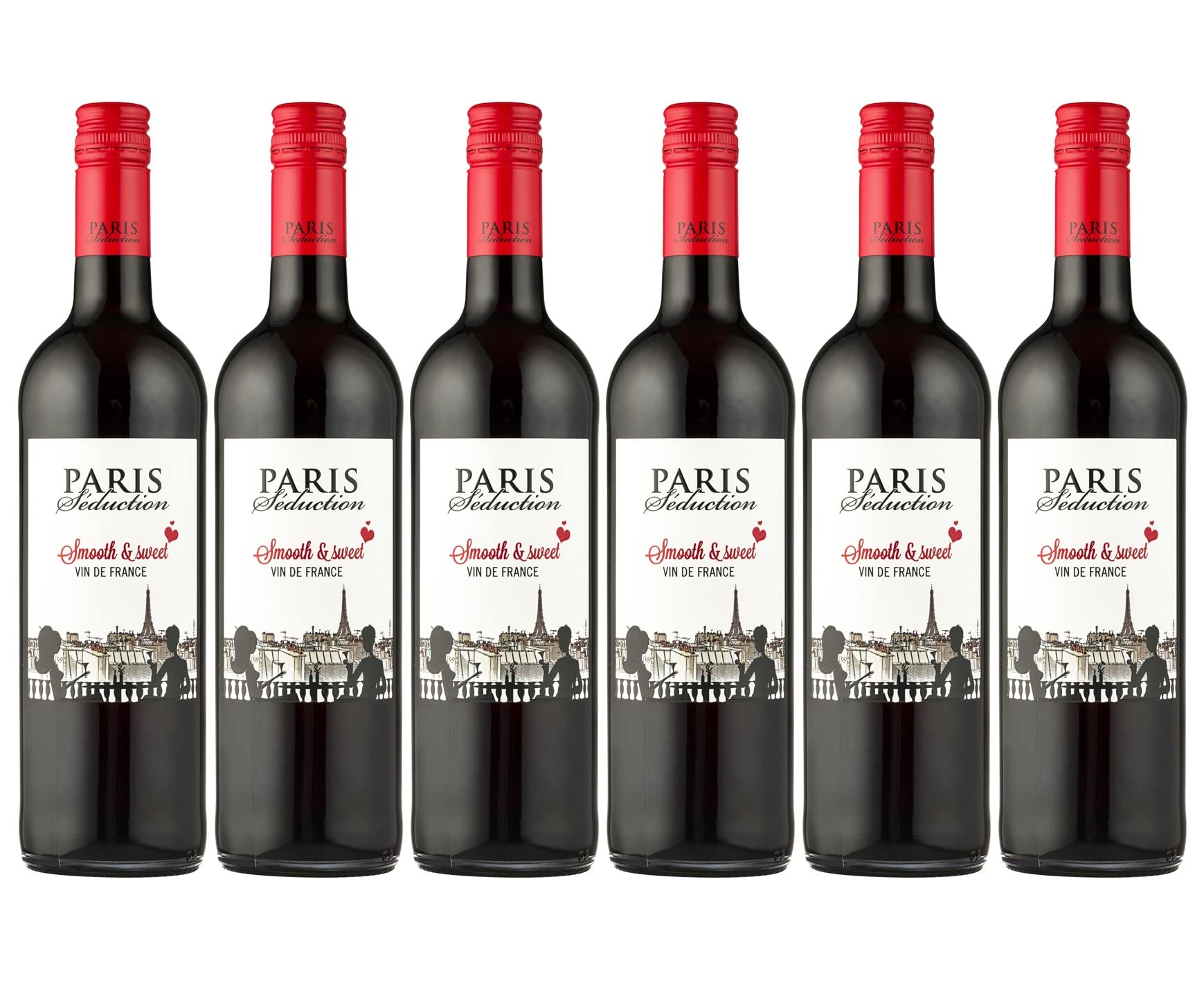 Paris Seduction - Lieblicher Rotwein (6 x 0.75 L)