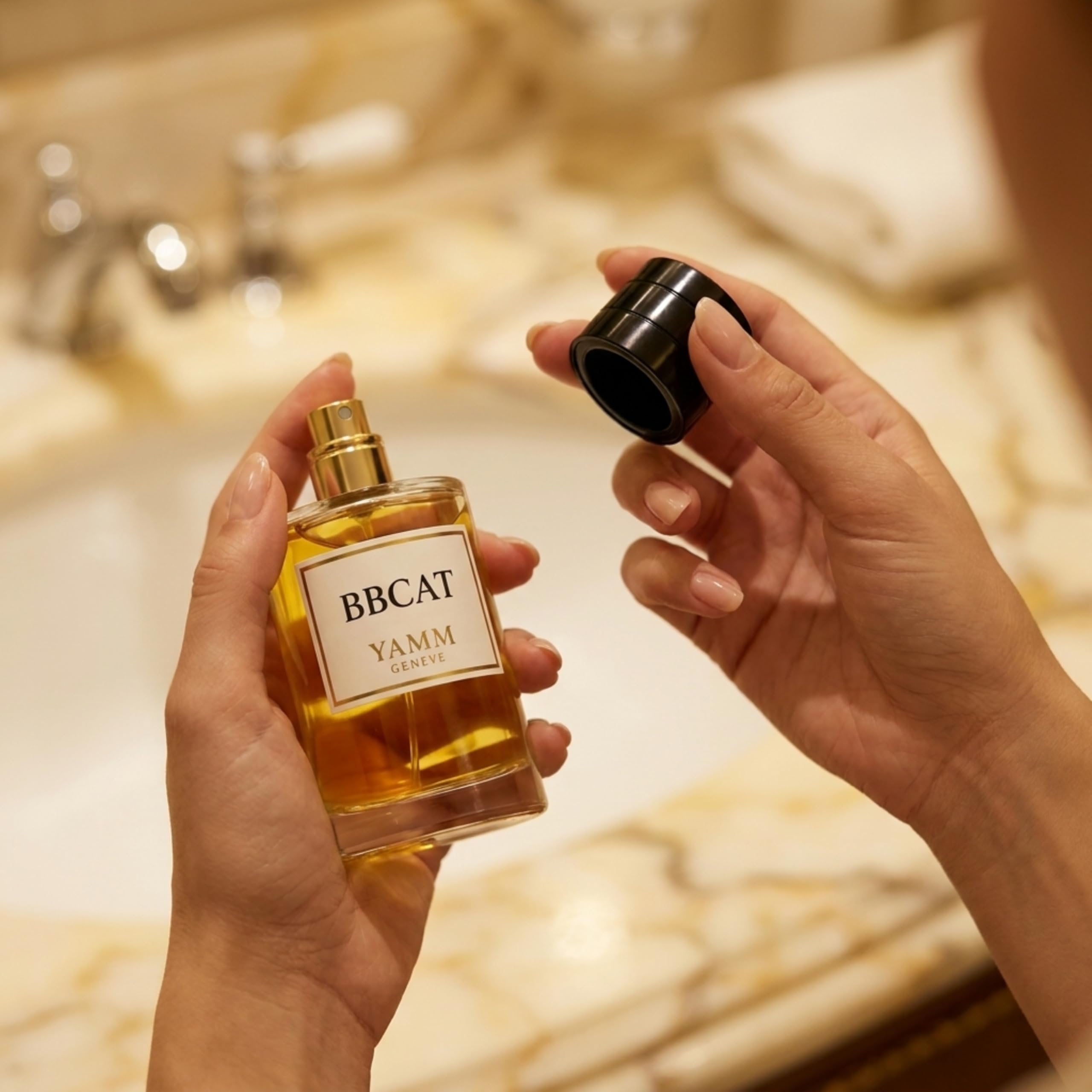BBCat Extracto de Perfume 50 ml – Perfume Unisex Vainilla Especiada y Resinas – Fragancia Ambarina, Ahumada y Amaderada – Larga Duración 18h