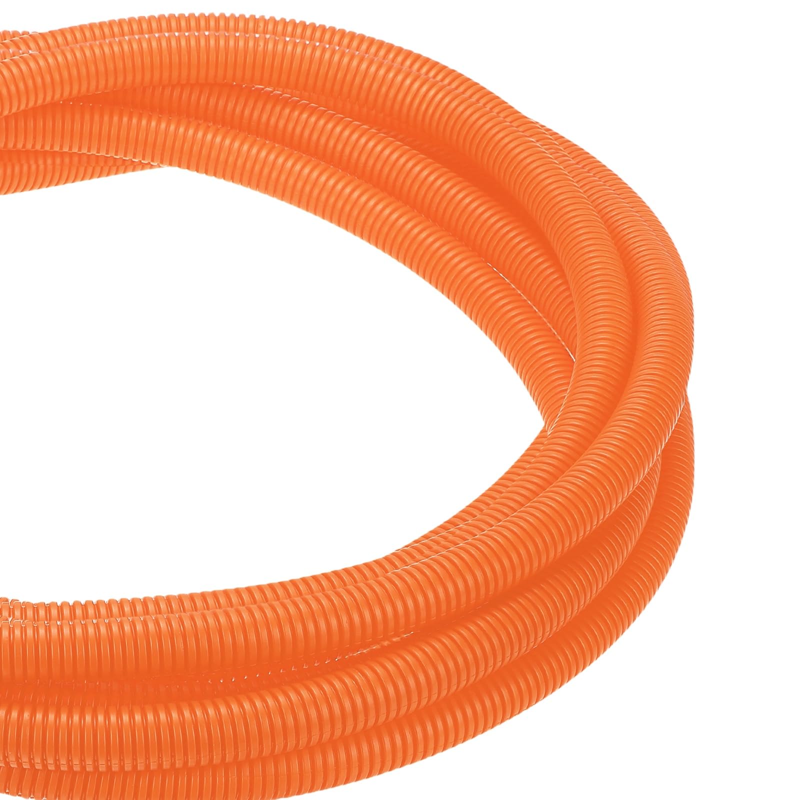 DMiotech 100ft Wire Loom Split Tubing 5/8 Inch(15.9mm) ID Orange
