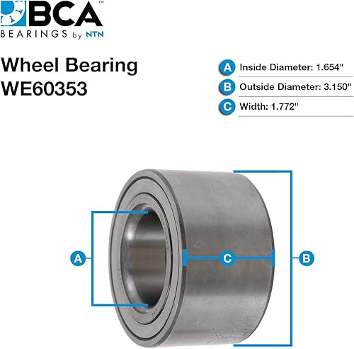 Miniatura 5 de BCA WE60353 Rodamiento de rueda