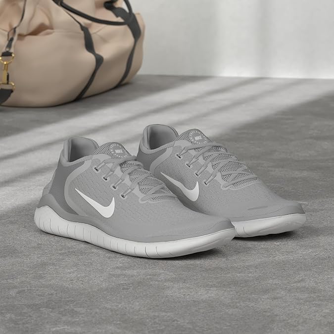 Nike Free Rn 2018 Running Shoes for mens , Grey Wolf Grey White White Volt 003 , 42.5 EU: Buy Online at Best Price in UAE - Amazon.ae