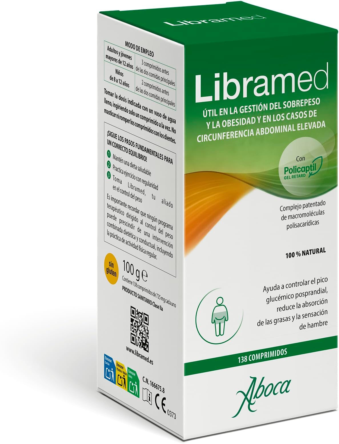 Aboca - Aboca Fitomagra Libramed Hunger Control Supplement 138 Tablets - 931445148
