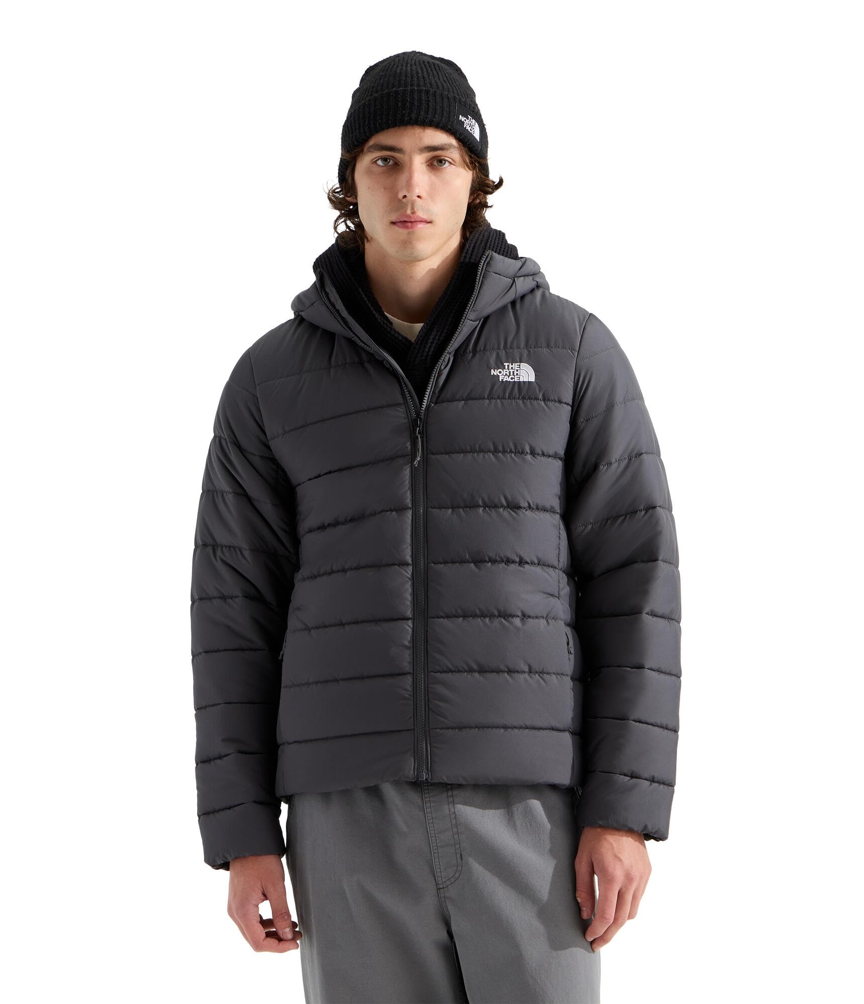 THE NORTH FACE Herren Aconcagua Hooded Jacke, Anthracite Grey, XXL