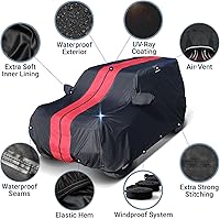 Vista 49 de iCarCover Funda Premium para Automóvil para 1938-1941 Cadillac 60 Special, Resistente al Agua, para Todo Tipo de Clima, Personalizada, Ajuste