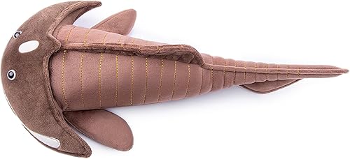 Vista 27 de ZHONGXIN MADE Juguete de peluche realista con microorganismo cámbrico – Simulación de 20 pulgadas de criatura marina del Cámbrico Microdictyon