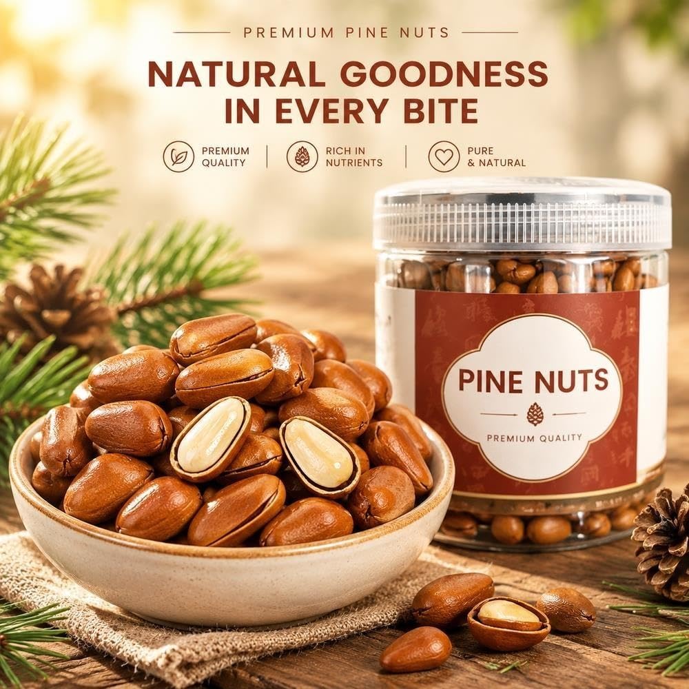Pignons De Pin à Coque Ouverte 250g 500g