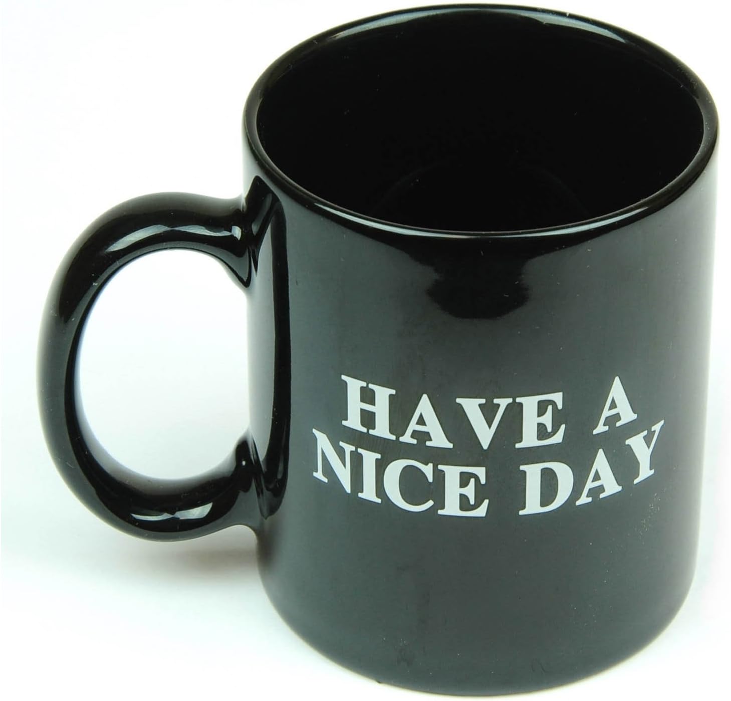 NEW Have a Nice Day Middle Finger Mug - Funny Saying Flip Off Coffee Cup