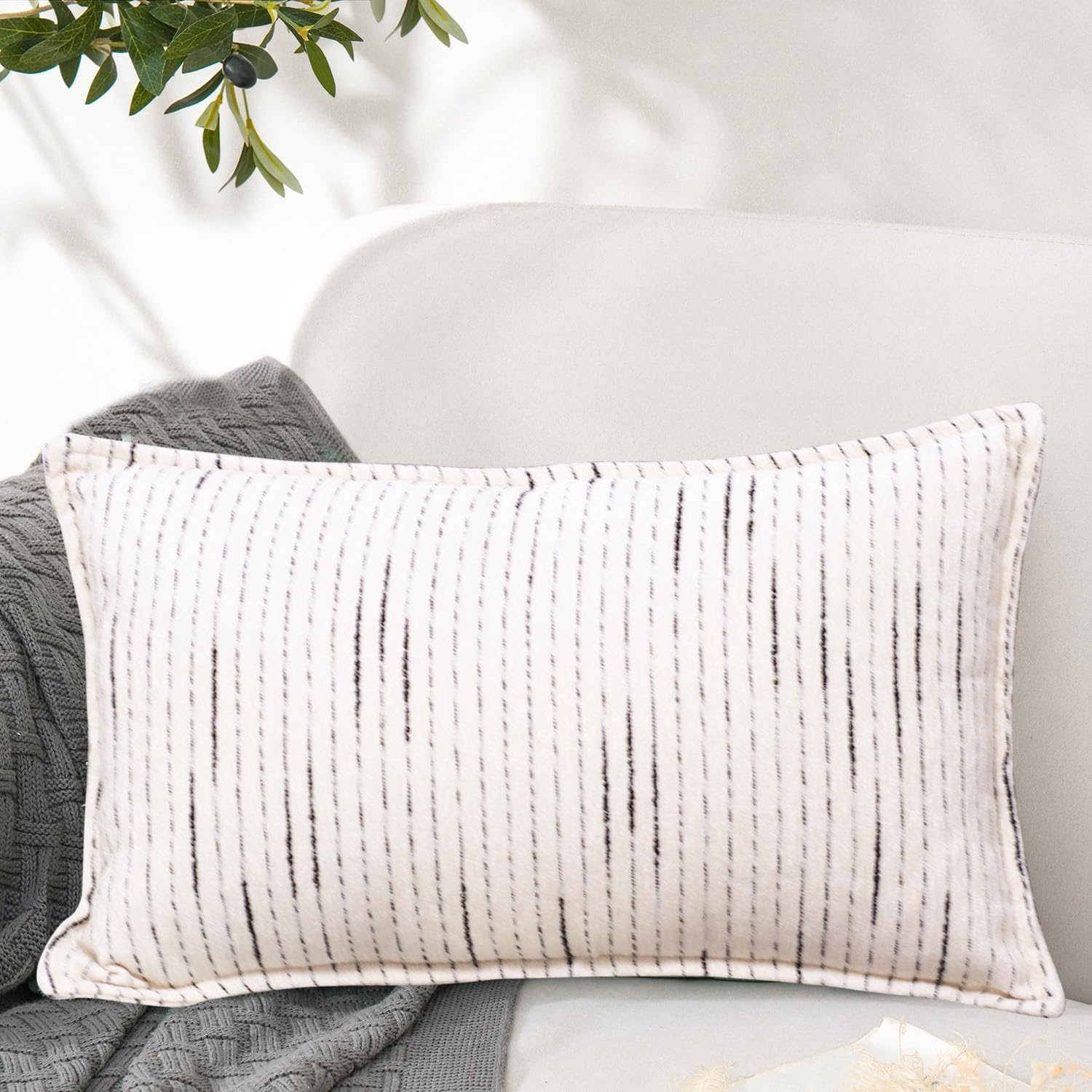 Lumbar Pillow Covers 12x20null