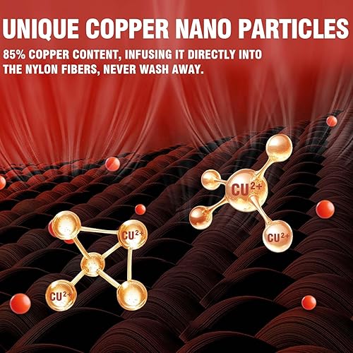 Miniatura 8 de 2 pares de guantes de compresión de cobre guantes de compresión para hombres y mujeres alivio del dolor y curación para artritis manos túnel
