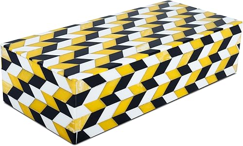 Handicrafts Home Colección Artemis - Joyero decorativo hecho a mano para recuerdos, baratijas y decoración del hogar, caja de almacenamiento para