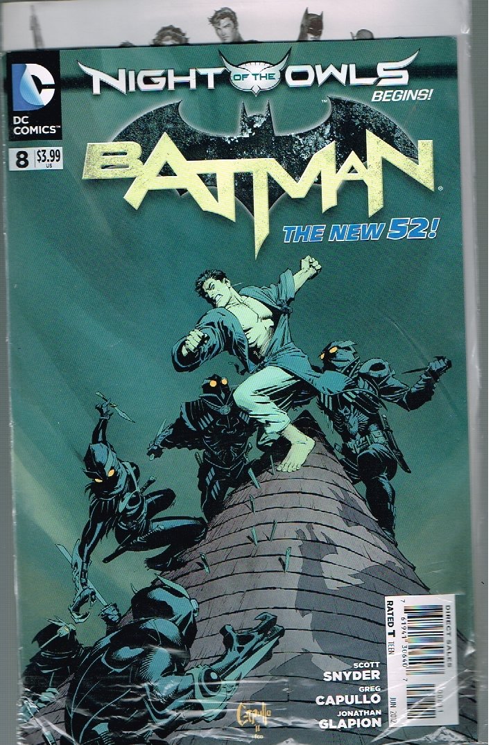 Amazon.com: BATMAN # 8 DC Comic (June 2012) The New 52 Series