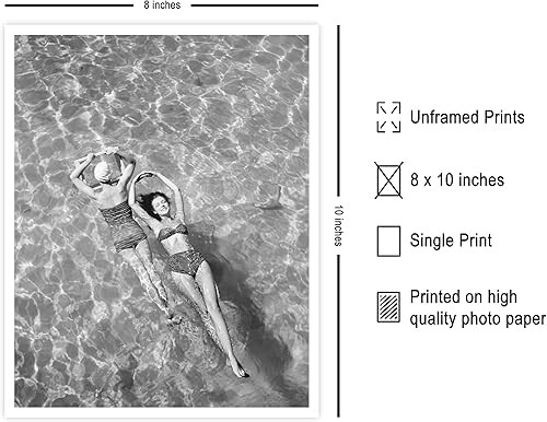 Miniatura 2 de Poster Master Póster vintage para piscina, impresión retro de natación para mujer, arte de fotografía, regalo elegante para hombres, mujeres,
