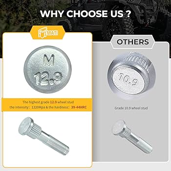 Amazon.com: Front/Rear Wheel Hub with Studs for Polaris RZR XP