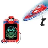 Fullware Spider Hero Rc Boat and LCD Writing Tablet Combination Purchase for Kids