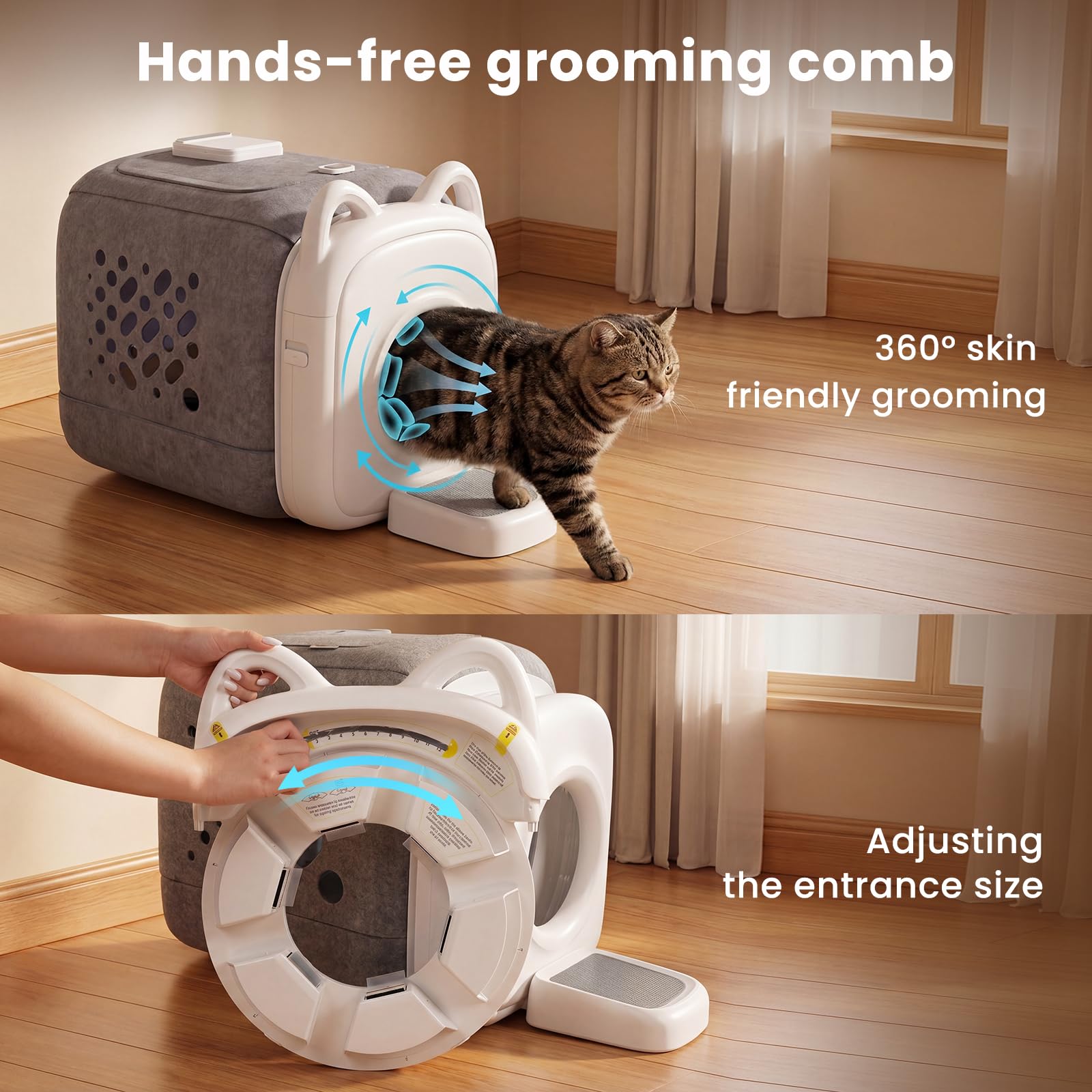 Amazon.com : PawSwing Cat Self Groomer Pro for Hairball Control