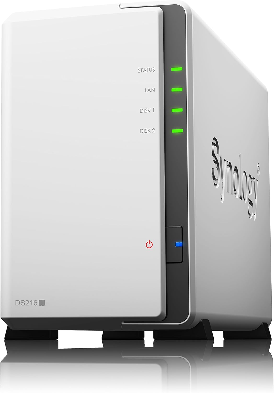 【NASキット】Synology DiskStation DS216j デュアルコアCPU 2ベイNASキット DTCP-IP対応可